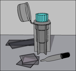 fecal vial